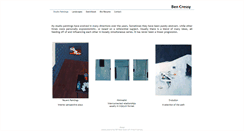 Desktop Screenshot of bencressy.com