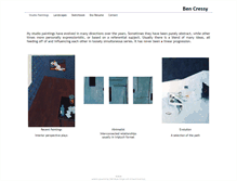 Tablet Screenshot of bencressy.com